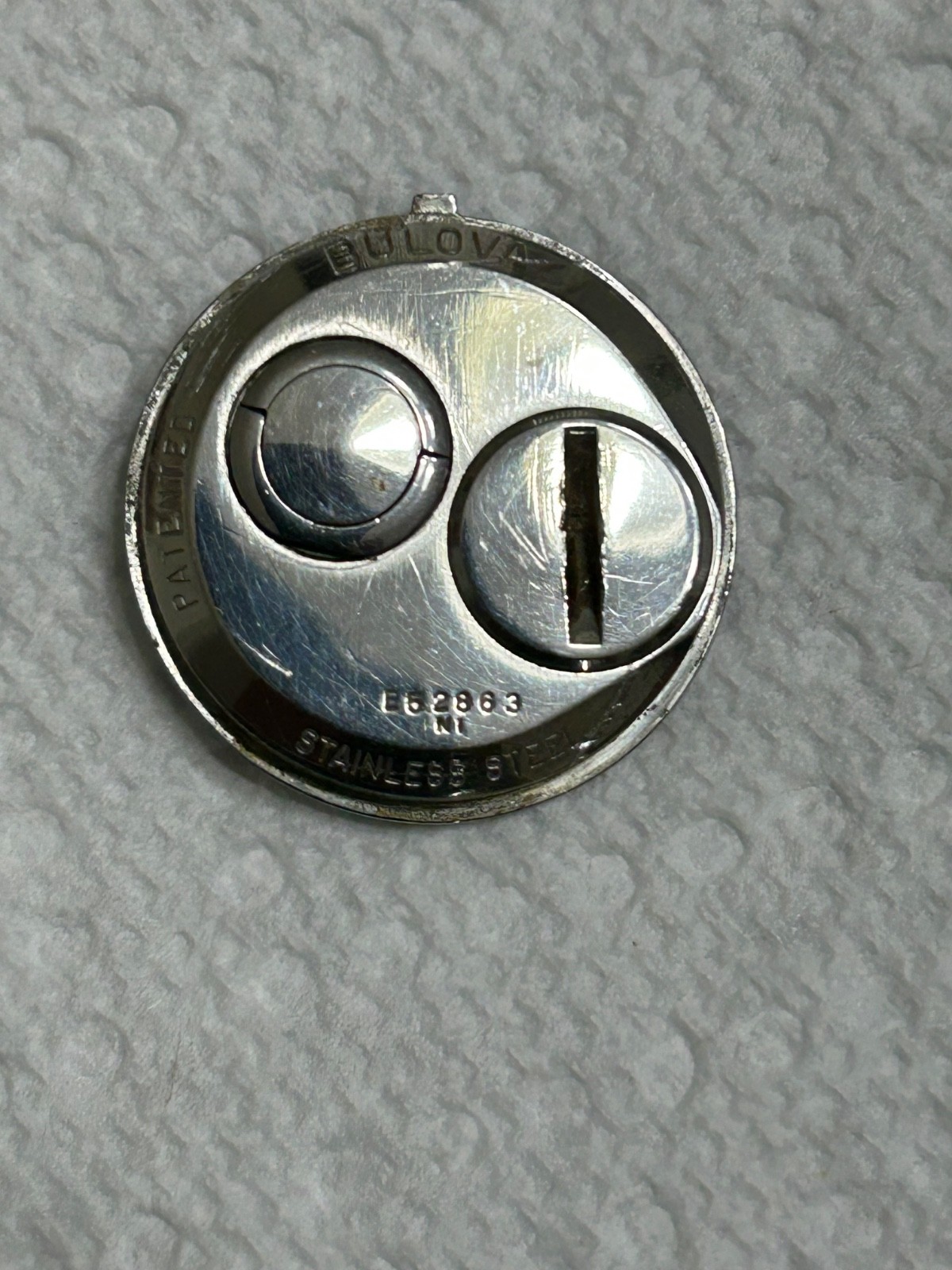Accutron 214 Stainless Case Back Cover
