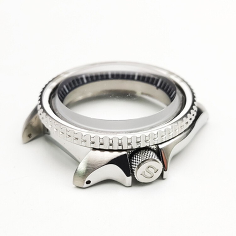 42MM Sapphire Glass Watch Case SKX007 for NH35/NH36/4R Movement Stainless Steel