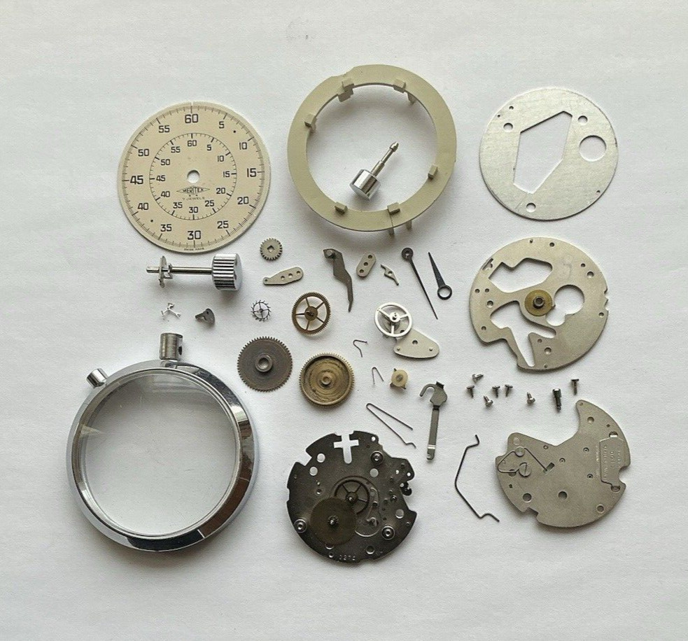 Lemania 6100 Timer / Meritex / 7 Jewel Spare Parts