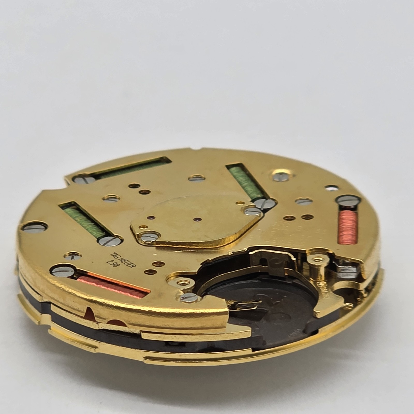 Tag Heuer 2.98 ETA 251.262 Swiss Chronograph Watch Movement 27 Jewels Untested 2