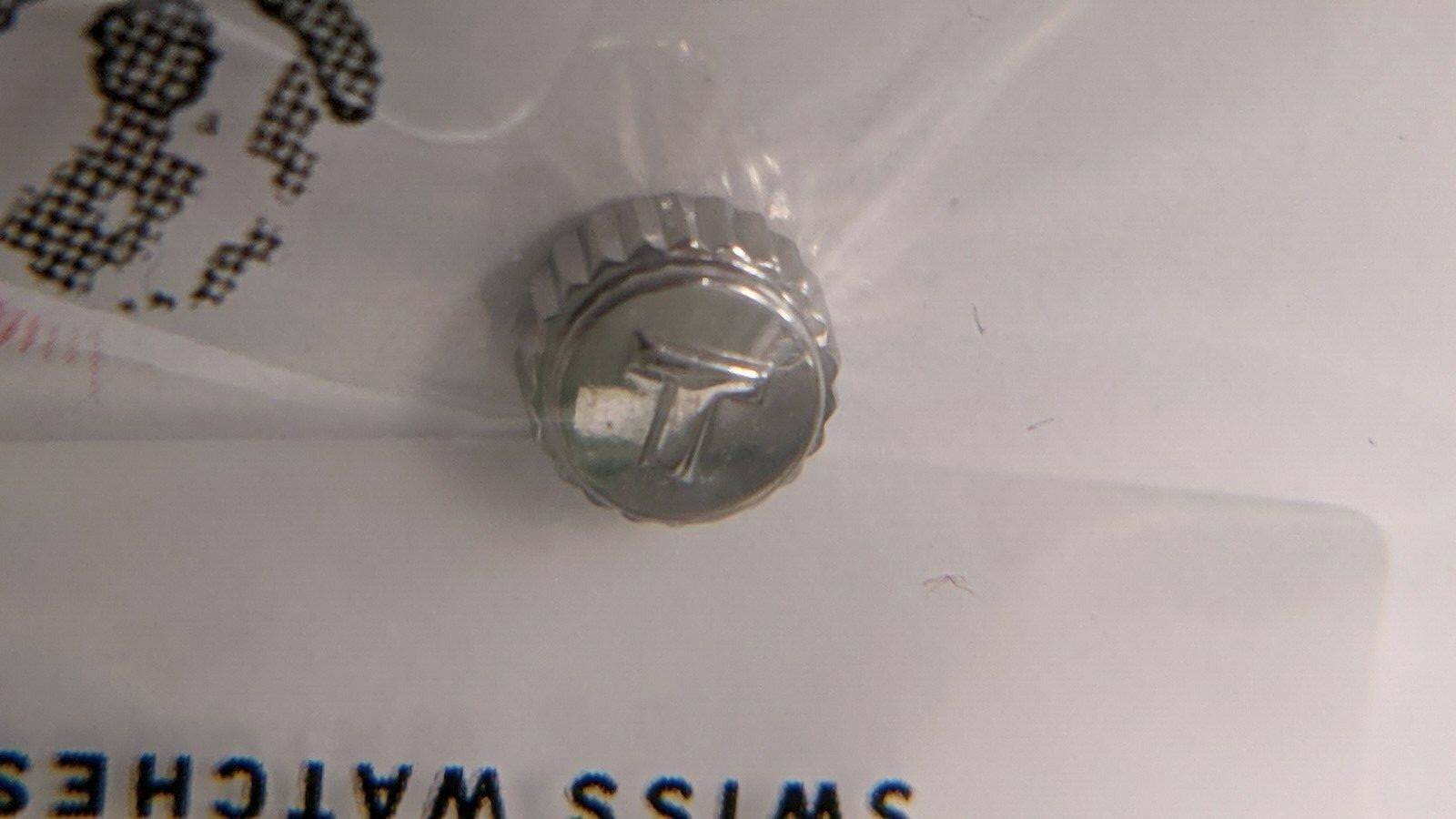 NEW Sealed Tissot CROWN S/S tap 10 (0.9mm) 5mm x 3mm