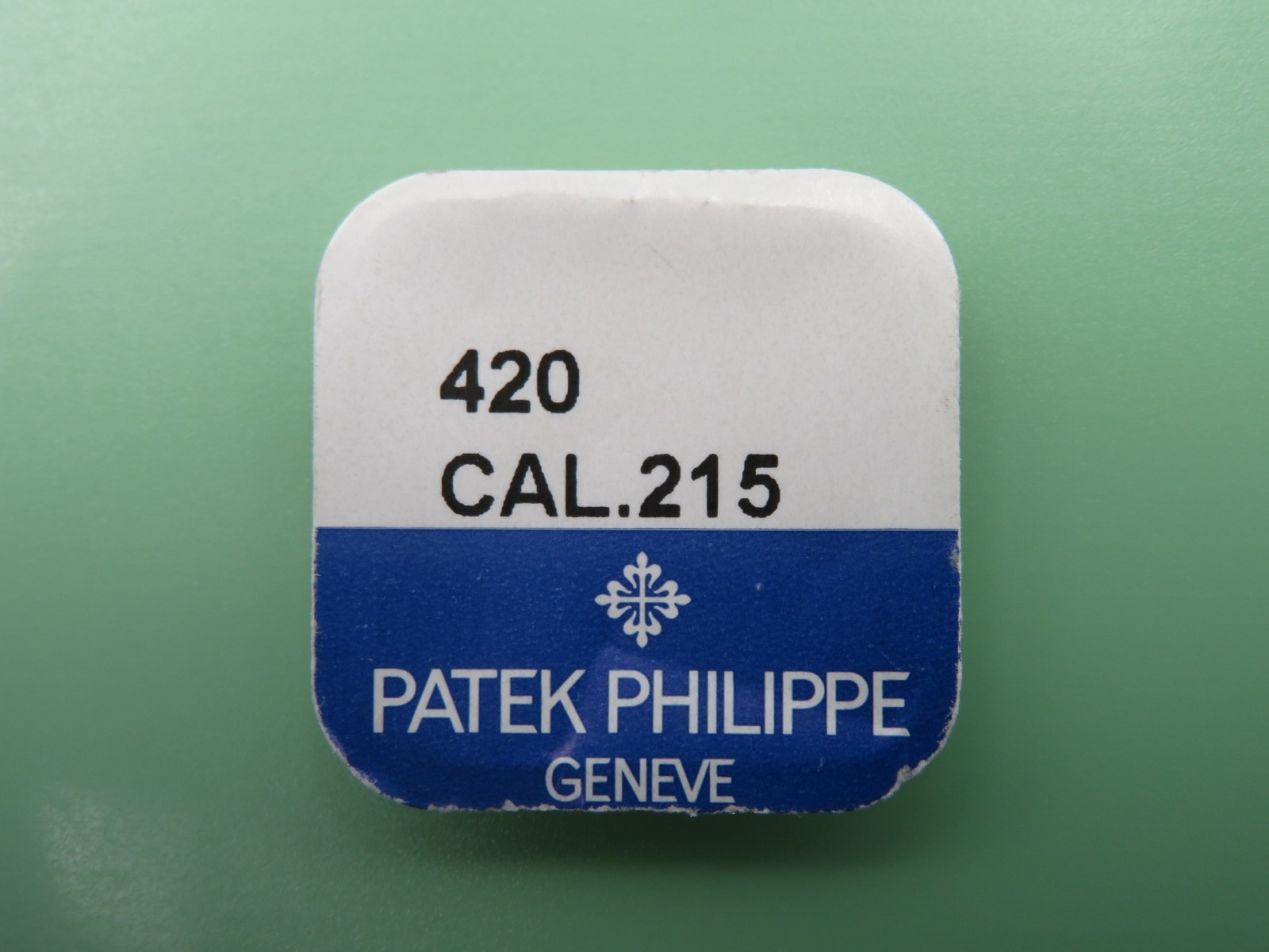 Patek Philippe Crown Wheel with 1 Screw 420 Cal. 215 NOS Genuine Part