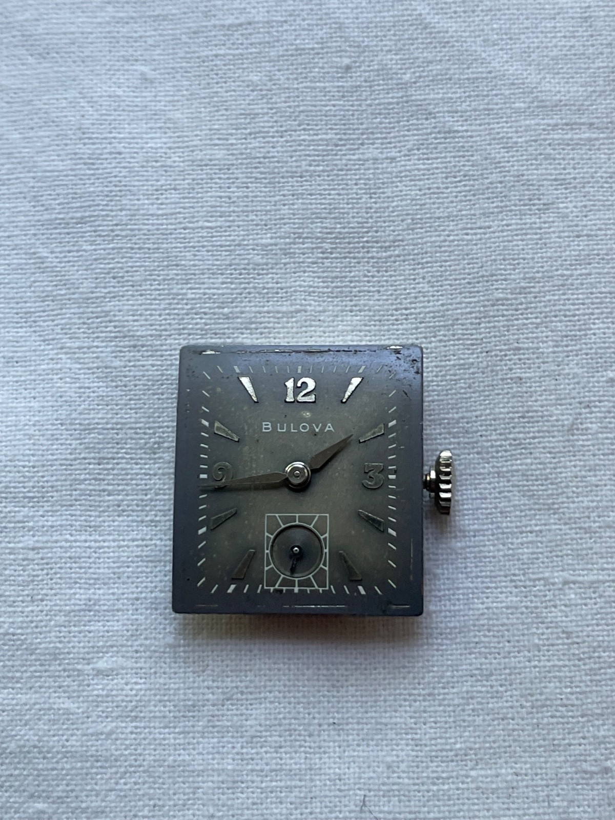 Bulova 8AE – movement for mens watch AS IS, lot1707