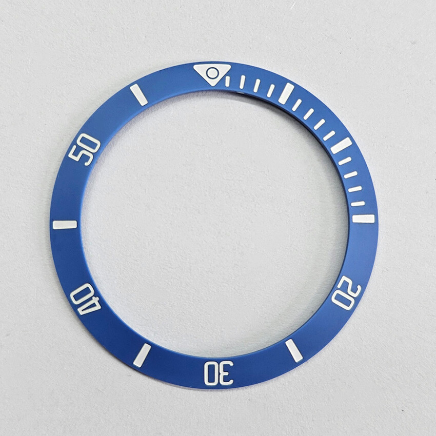 Watch Ceramic Bezel Insert Protective Ring Replacement Blue Luminous Ring Mouth