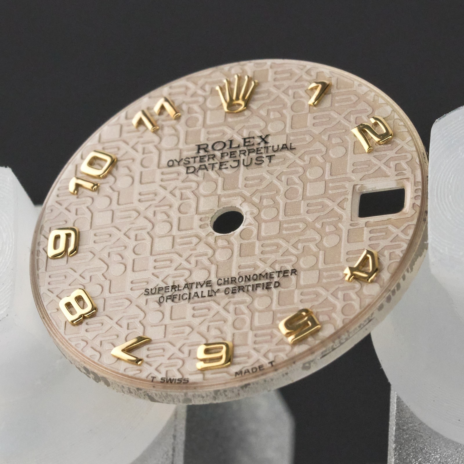 Rolex Datejust, 68273, Ivory Jubilee Arabic dial, T Swiss Made T + Hands set