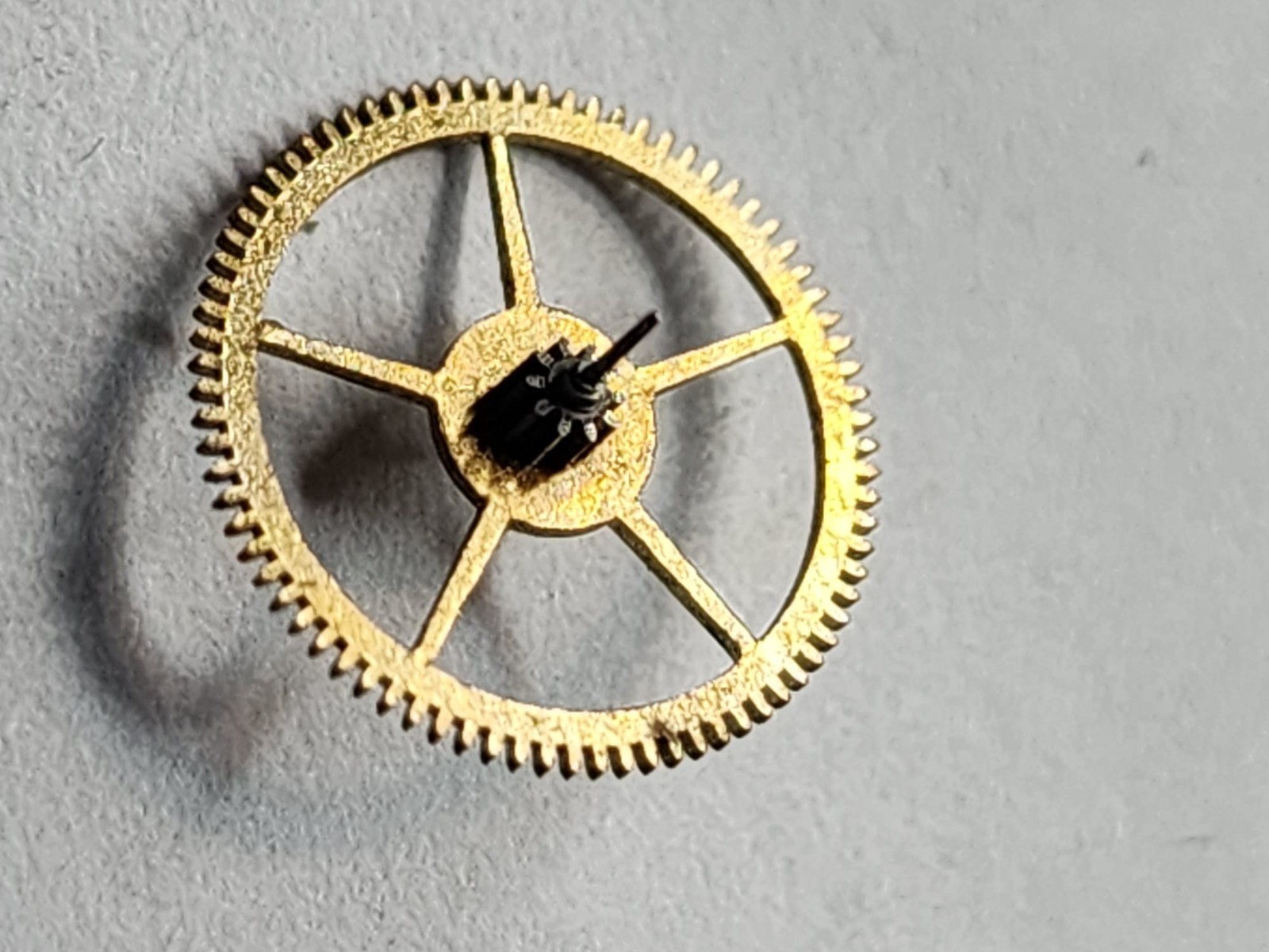 Vintage New York Standard Watch Co. 11.5A Pocket Watch Movement – Partial – USA