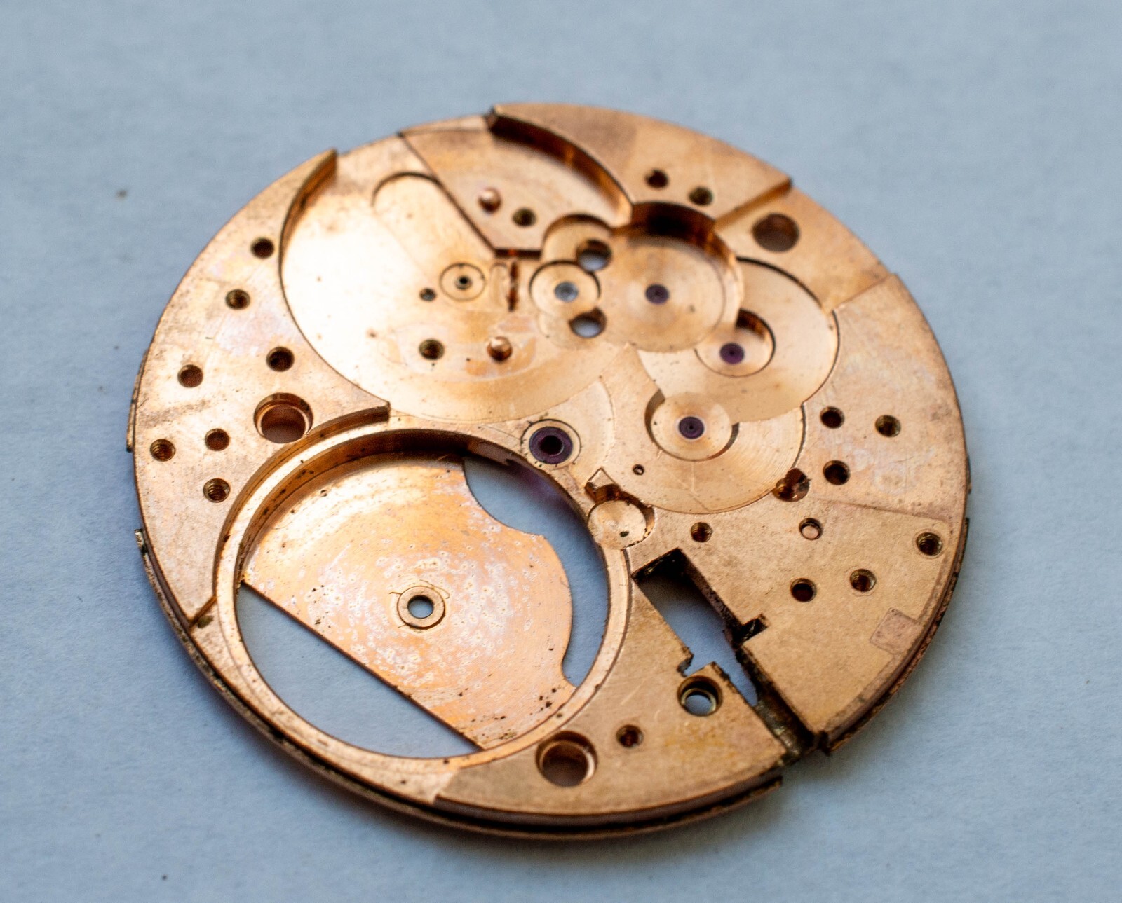 Omega Cal. 371 1000 Main Plate Parts, Repair