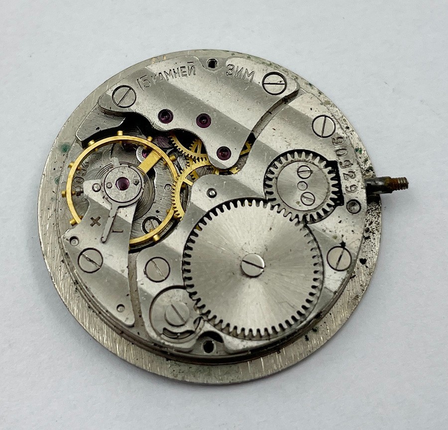 ZIM Pobeda 2602 15 JEWELS MOVEMENT FOR MEN’S WRISTWATCH 100% working B024