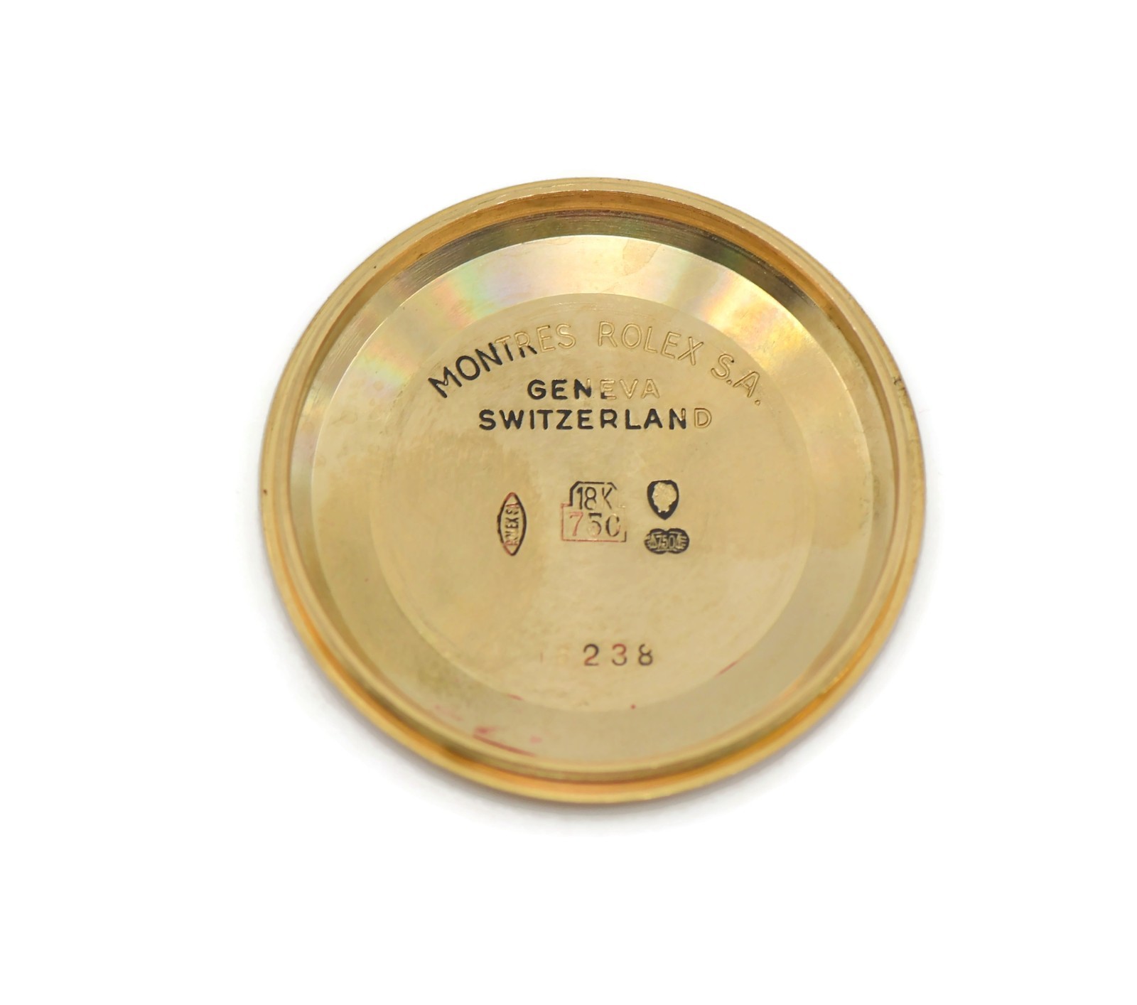 Rolex 18K Yellow Gold Caseback 16238