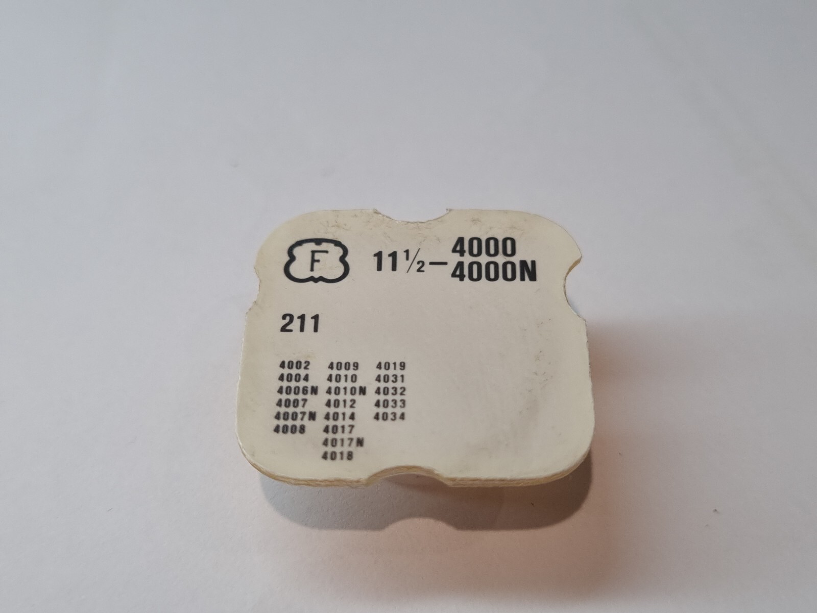 FELSA 4000,4000N,4006N,4007,4008,4009,4010,4012,4017,4019,4031 THIRD WHEEL 211