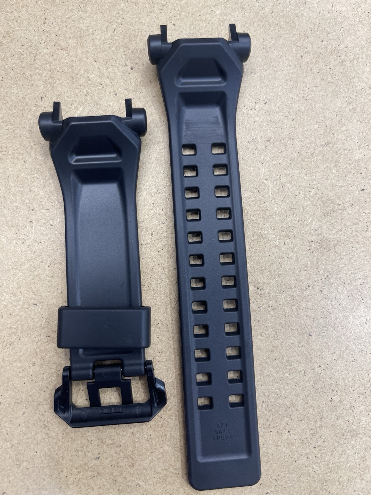 Genuine Casio G-Shock Gravitymaster GR-B200-1A Black Resin Watch Band 10618156