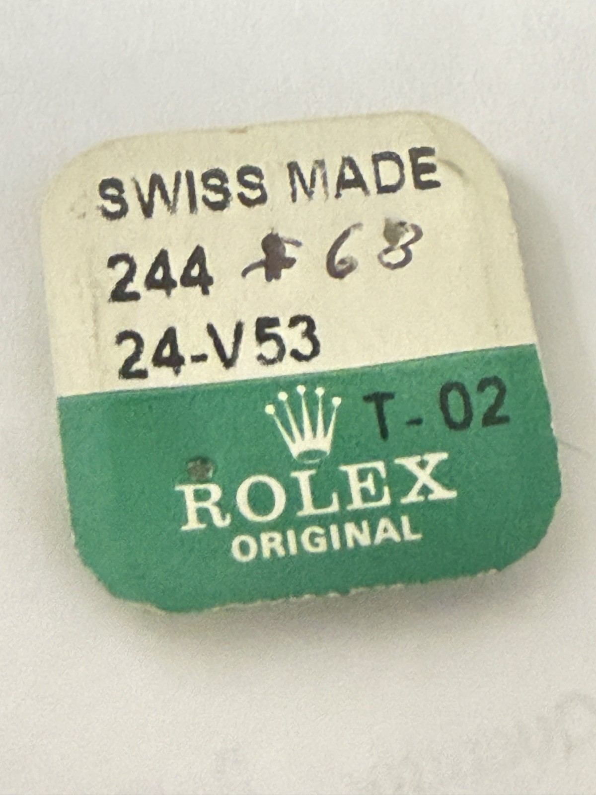 NEW Rolex 24-V53-2 Gas Valve Helium Sea-Dweller 16600 | 16660 NOS In Blister
