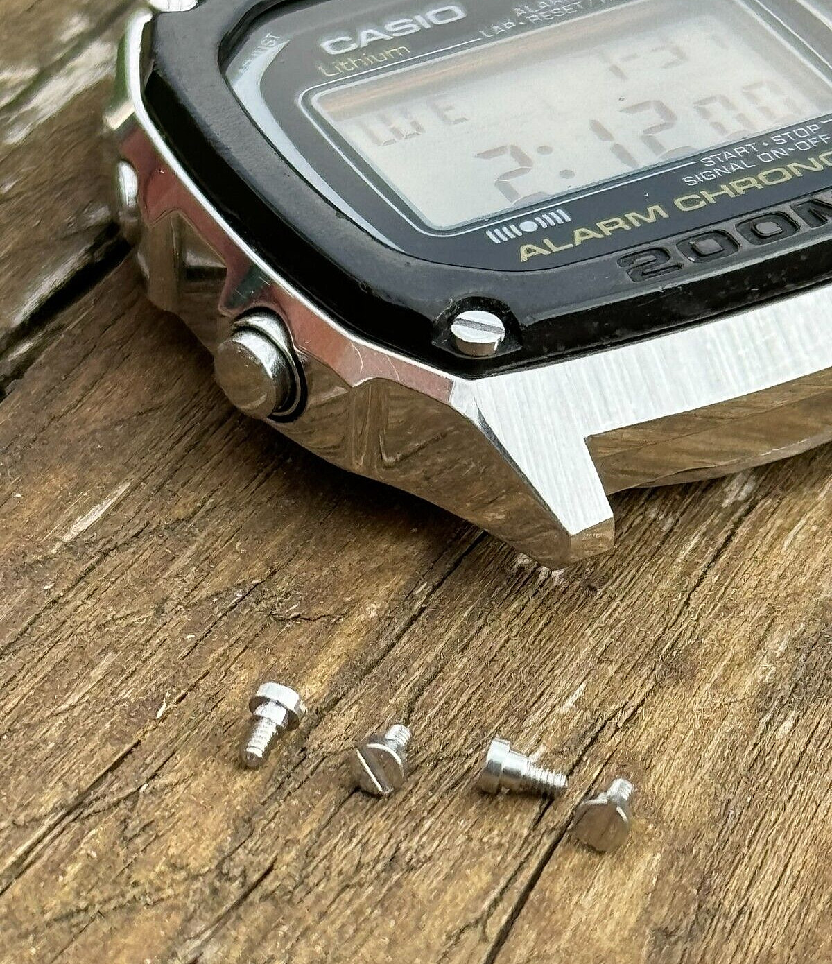 Casio DW-1000 4x Bezel Screws Replacement Vintage Spare Part 280 DW1000 DW1400