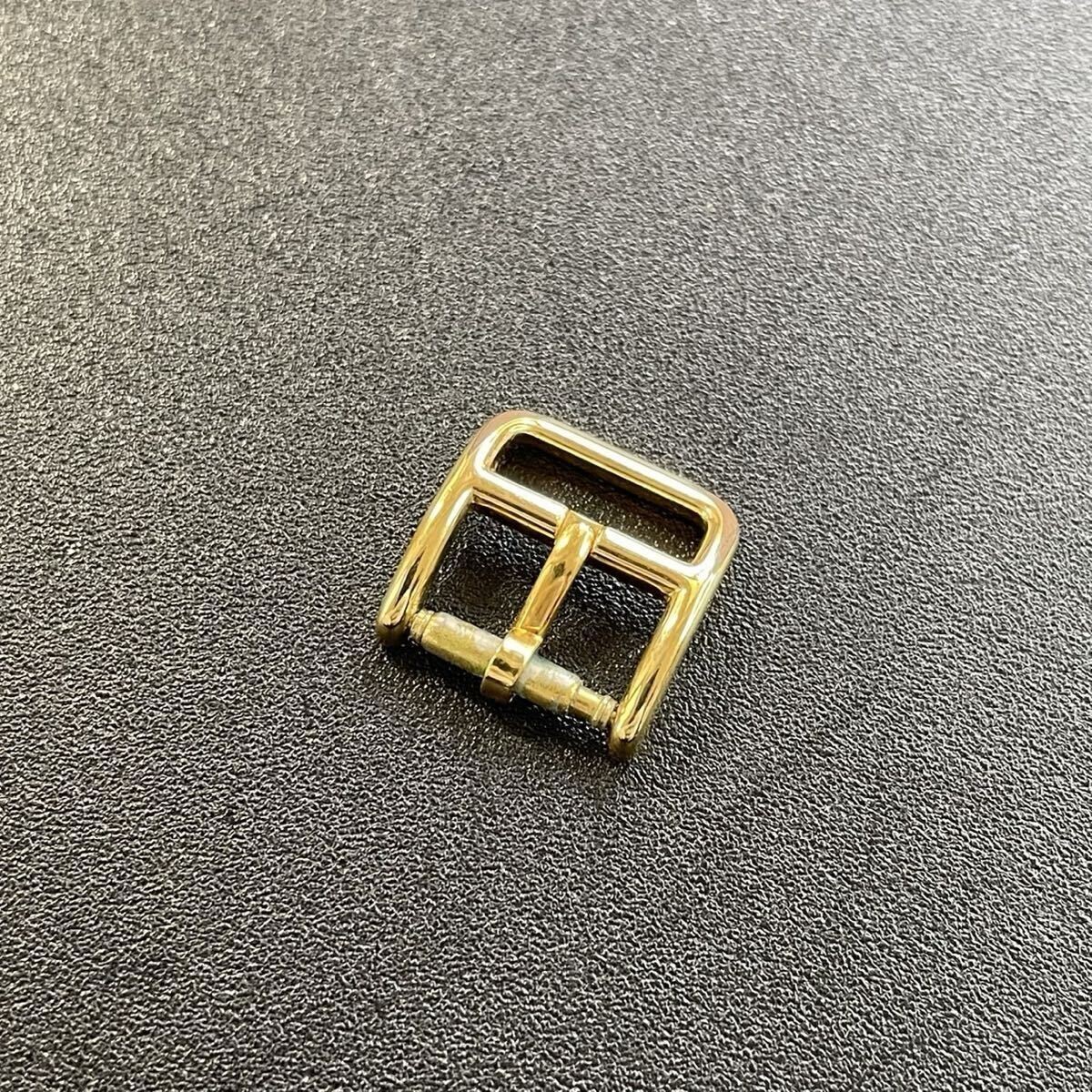 Genuine Hermès Watch Buckle 10mm GP Gold Plated for Leather Strap