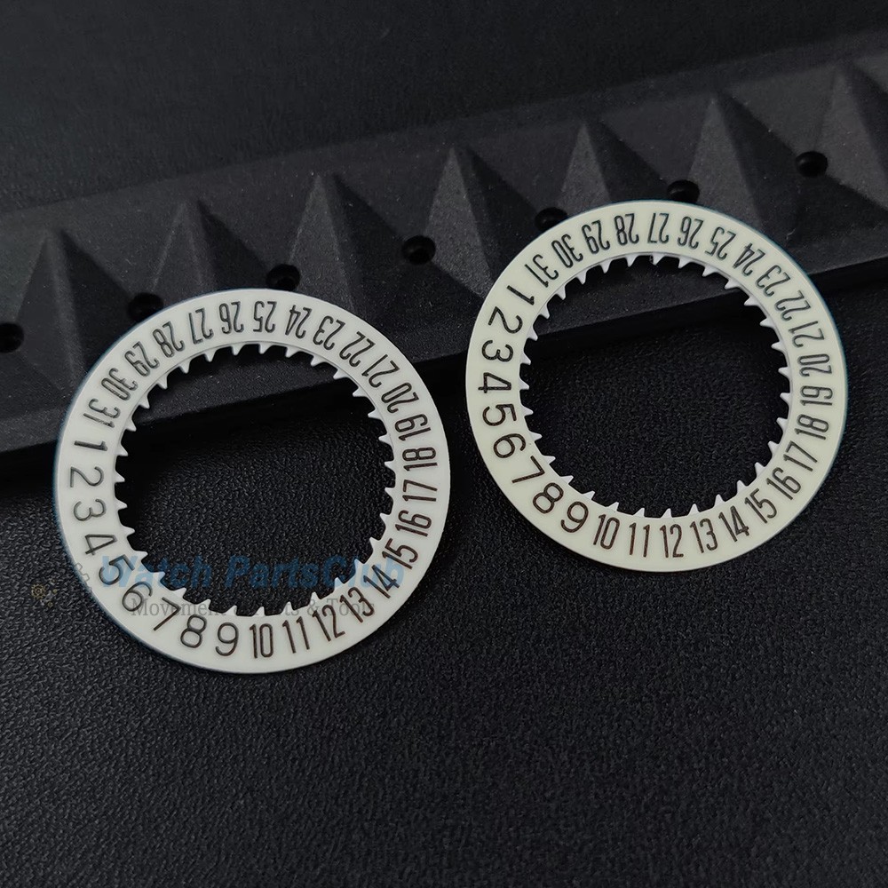 Super Green/Blue Luminous Datewheel 6H Date-wheel For NH35A NH34A Movement