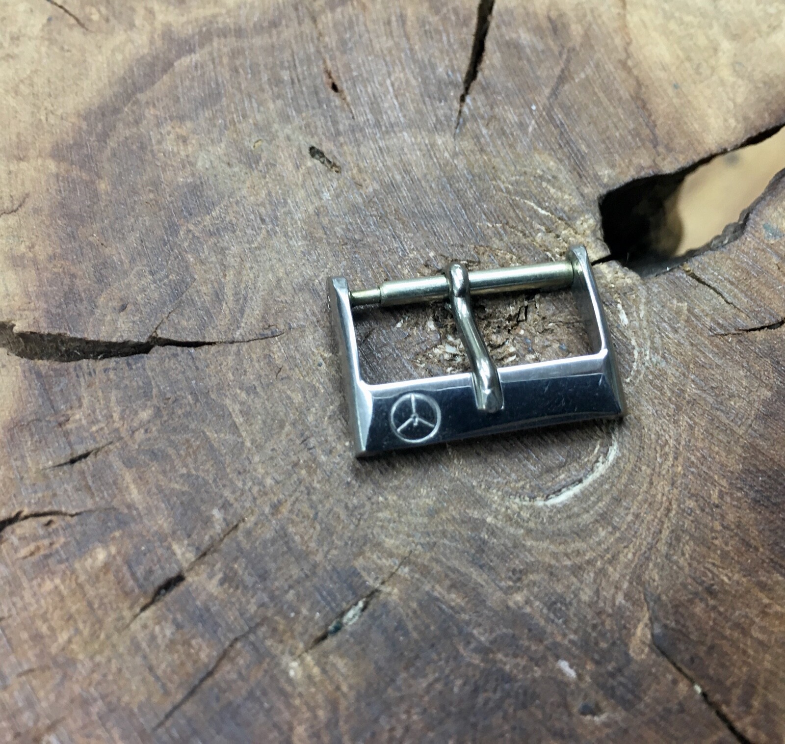 LAST ONES! 10 steel 16mm vintage watch buckles ACIER signed 1960/70s 6 sets sold