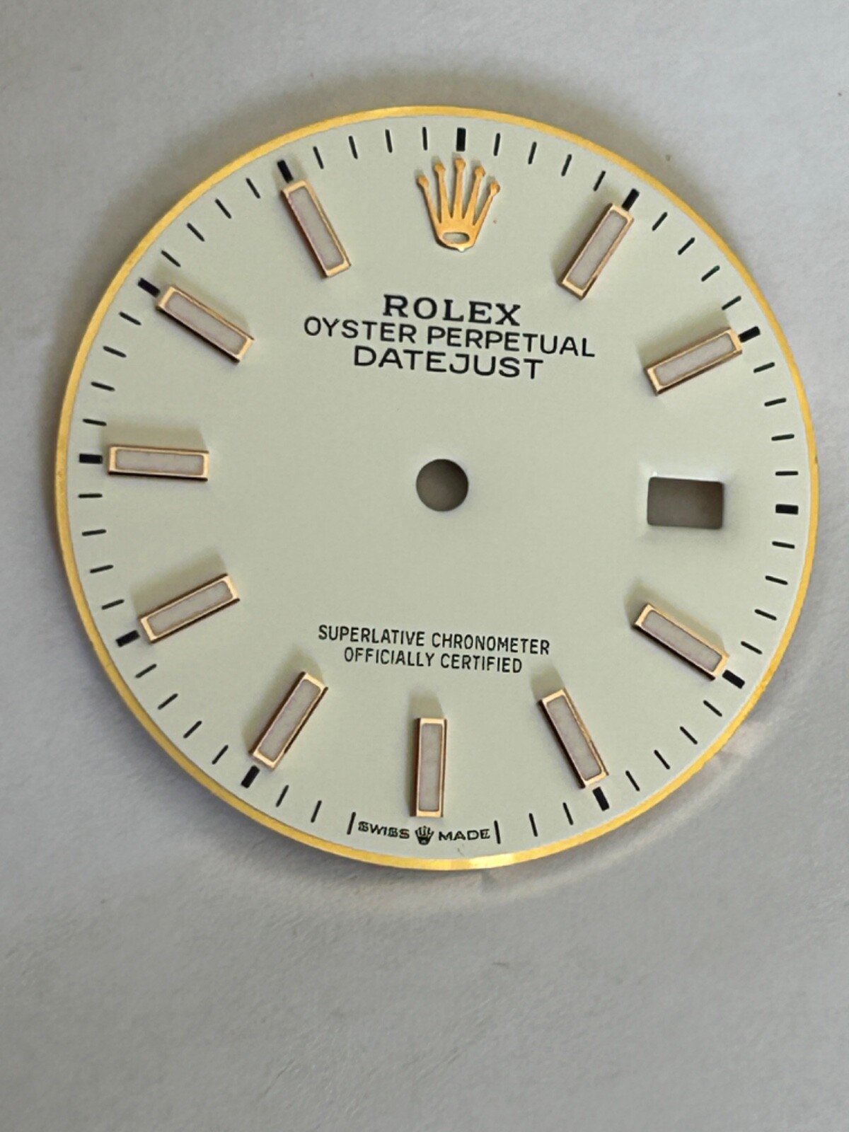 NEW Original Rolex Datejust 36MM rose gold index Dial for reference 126231