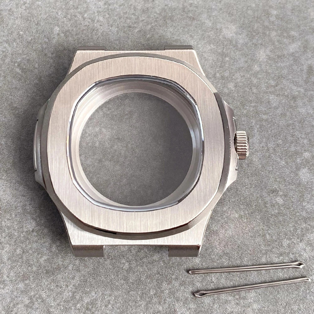 40mm NH35A Square Watch Case Replacement for NH36 NH38 NH70 Waterproof Sapphire