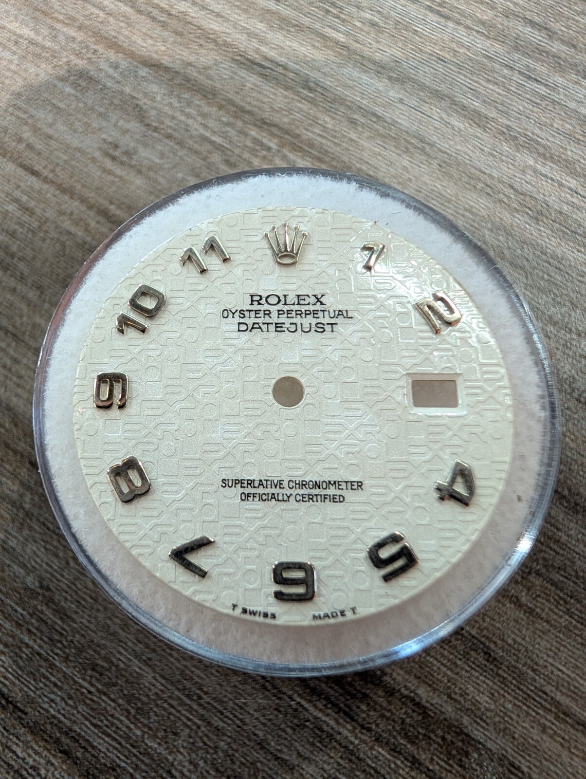 Genuine Rolex Datejust 36mm Ivory Anniversary Arabic 16200 116200 116234