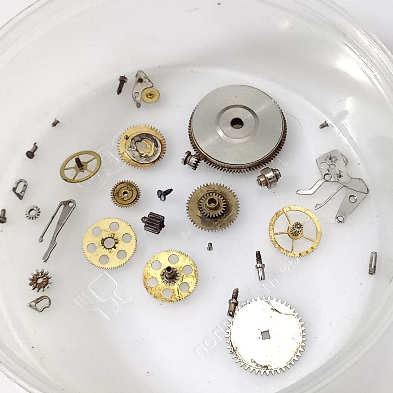 LOT SPARE PARTS VALJOUX 7740 & CAL 11 12 BREITLING HEUER BUREN HAMILTON AS IS