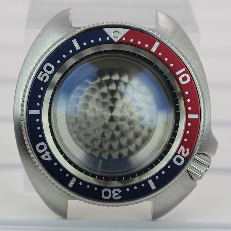 Seiko turtle Brushed watch case Chapter Ring For NH35 nh36 Movement 28.5mm Dial
