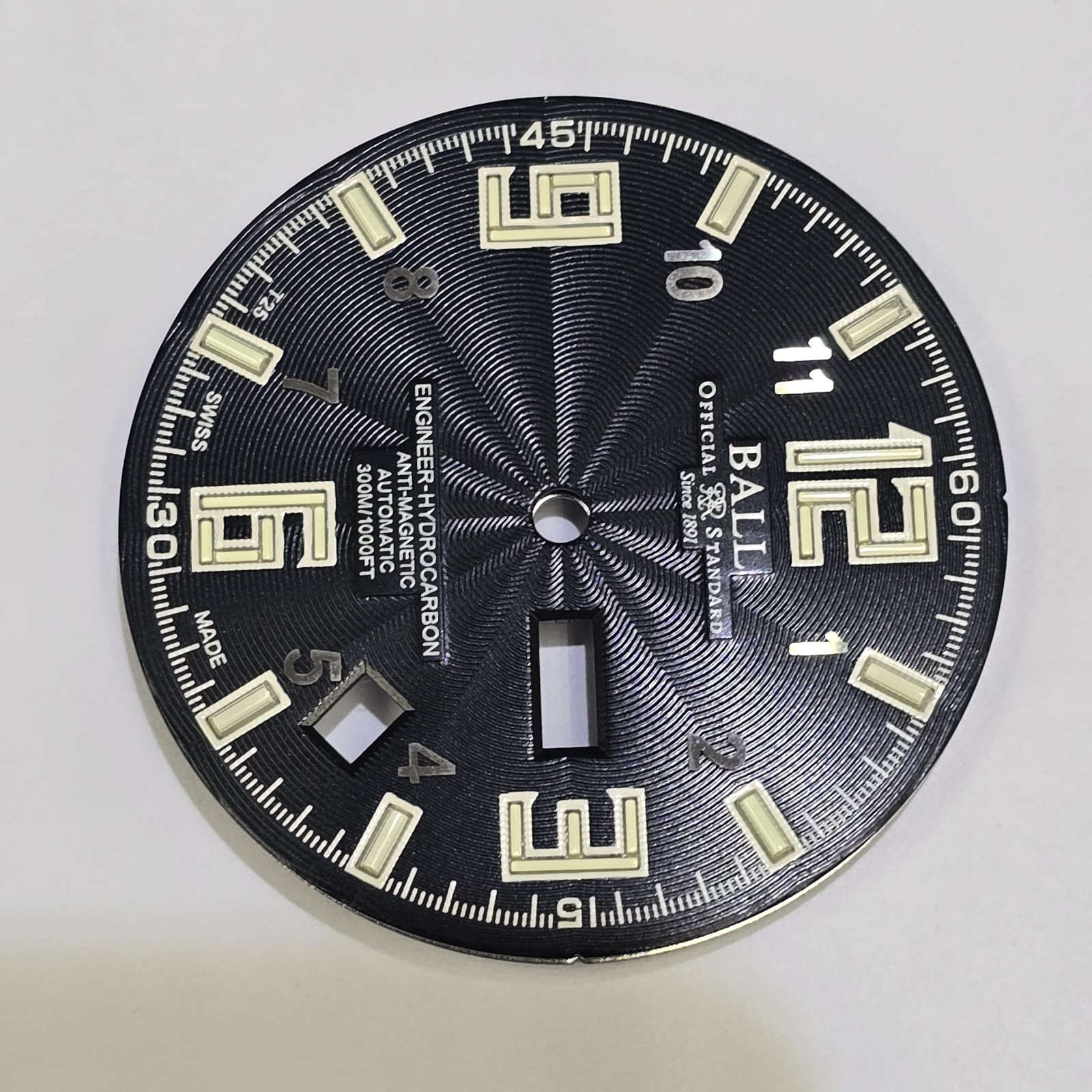 BALL HYDROCARBON ENGINEER DM1036A MAD COW BLACK DIAL 31 MM (NOS & GENUINE)