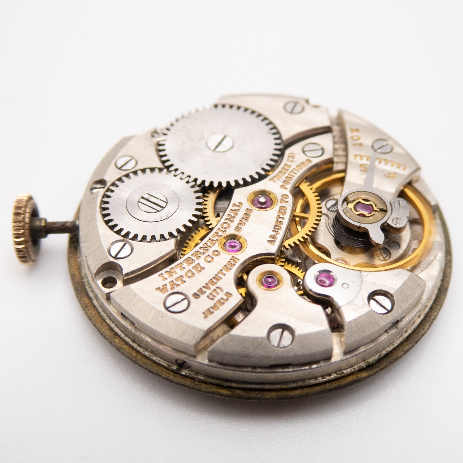 Vintage International Watch Co. IWC Caliber 88 17-Jewel Wristwatch Movement