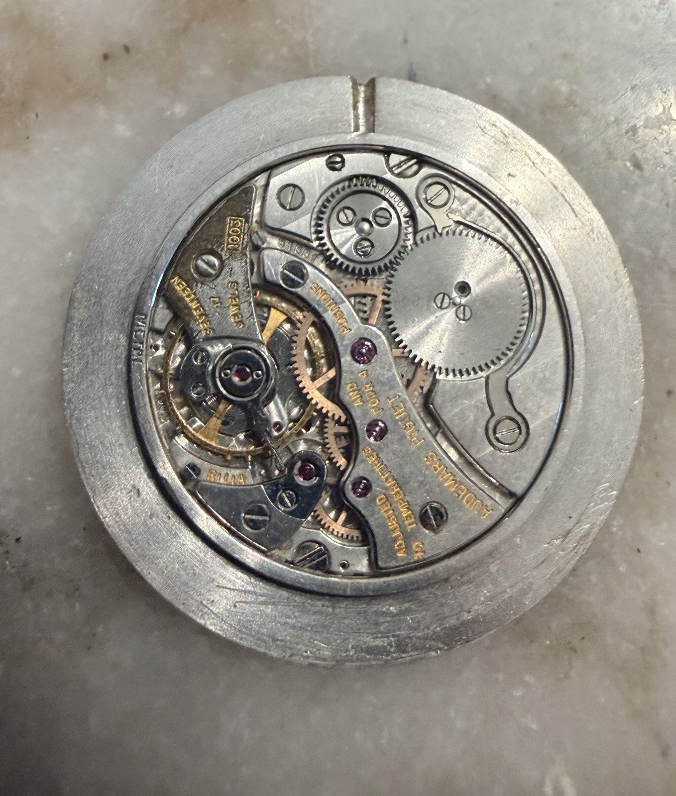 Audemars Piguet Ultra Thin movement-Cal. 1003 -17 Jewel -Adj. 4 Position