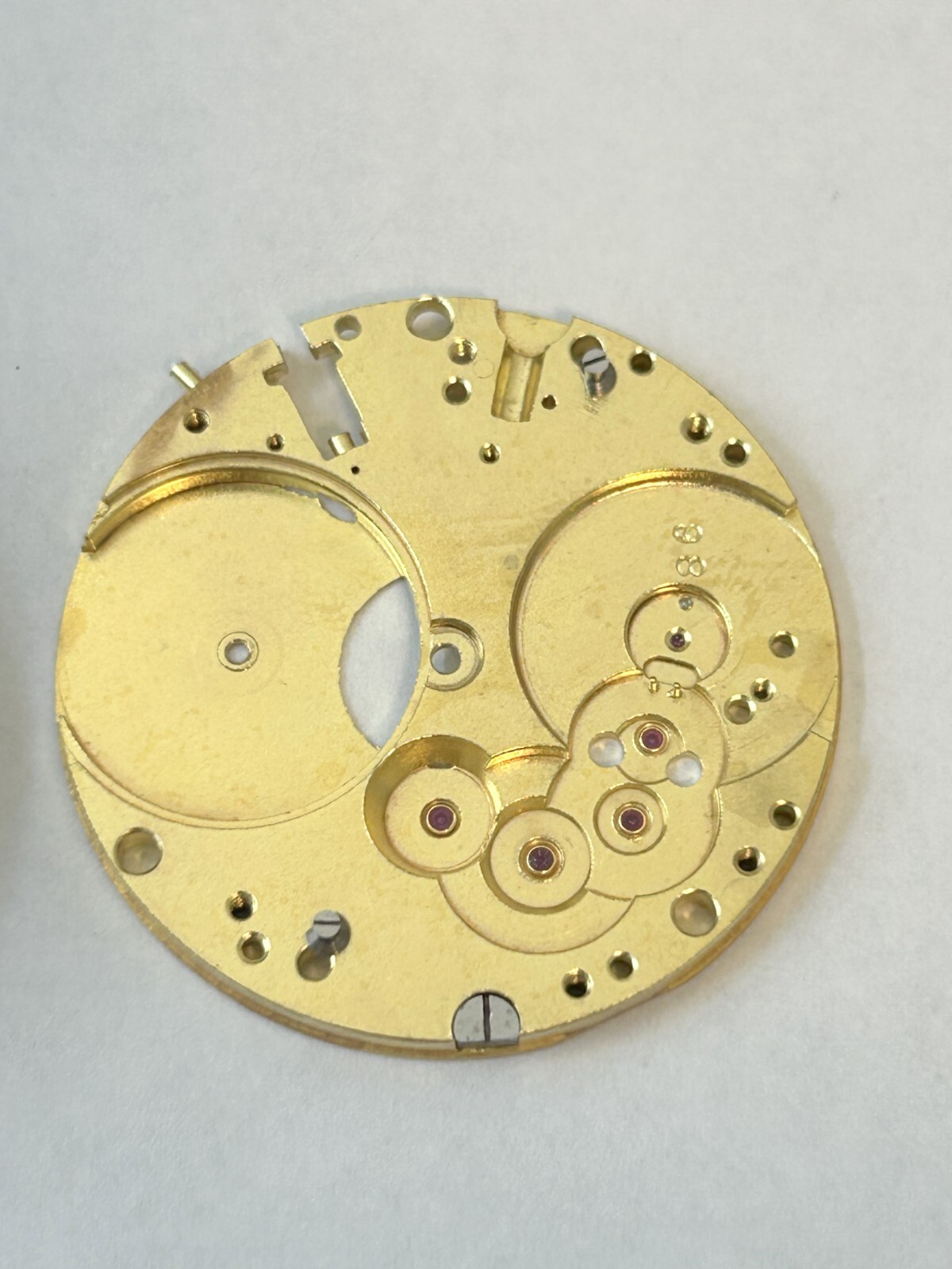 Landeron Monopusher Chronograph Watch Movement Parts Cal 2 3 15 Dial Hands Sub