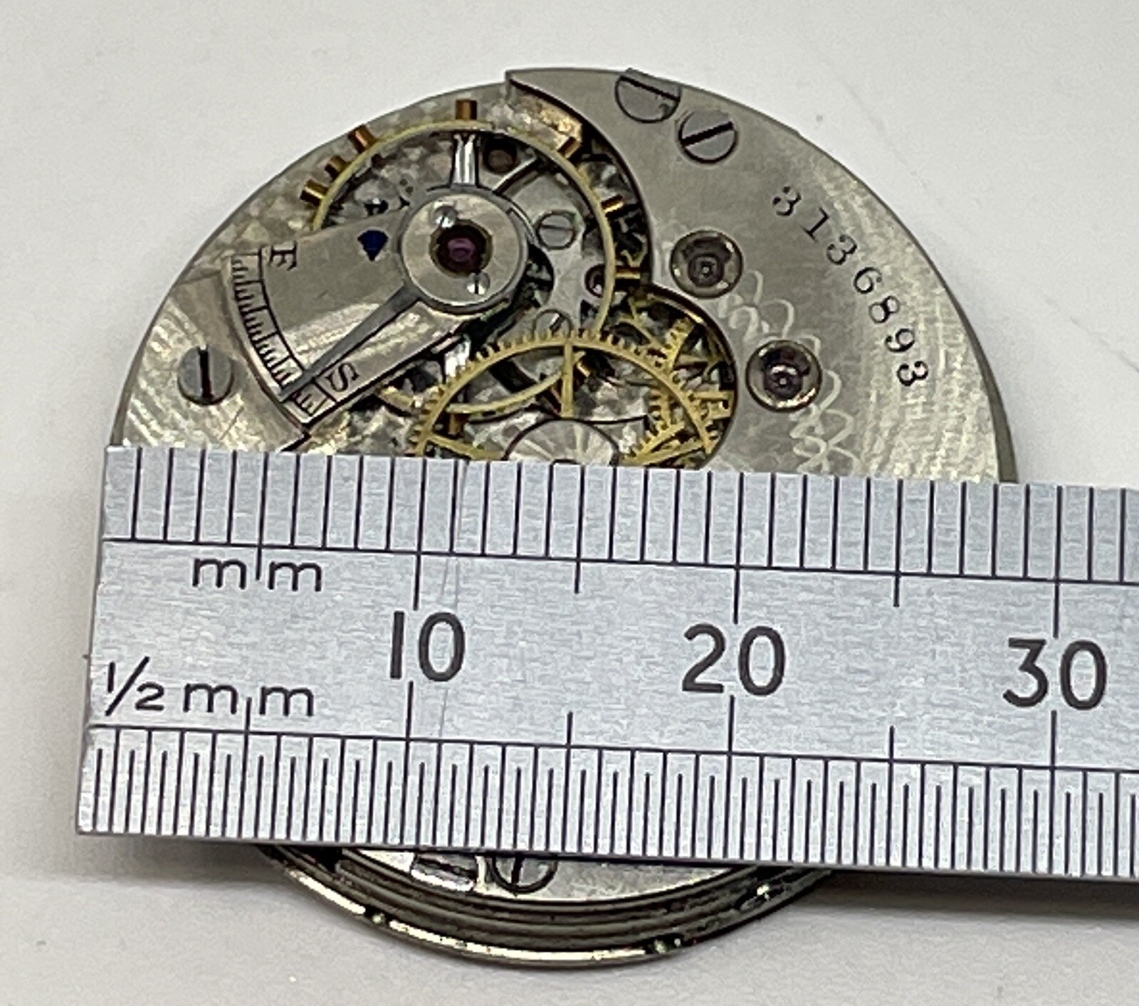 ELGIN POCKET WATCH MOVEMENT 1891 0s 11 Jewels Runs