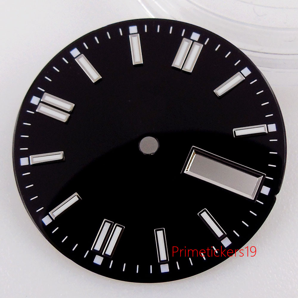 29mm Multicolor Watch Dial Watch Face Fit NH36/NH36A Date Weekday Dual Calendar
