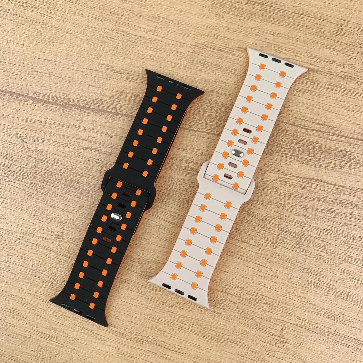 Silicone Band for Apple Watch Strap for Iwatch 11 10 9 8 7 6 5 3 Se Ultra3 2 1