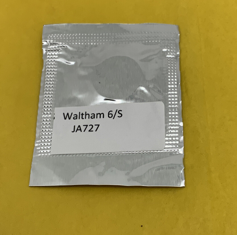 WALTHAM 6/S Mainspring (hole) Part # JA727. New Old Stock