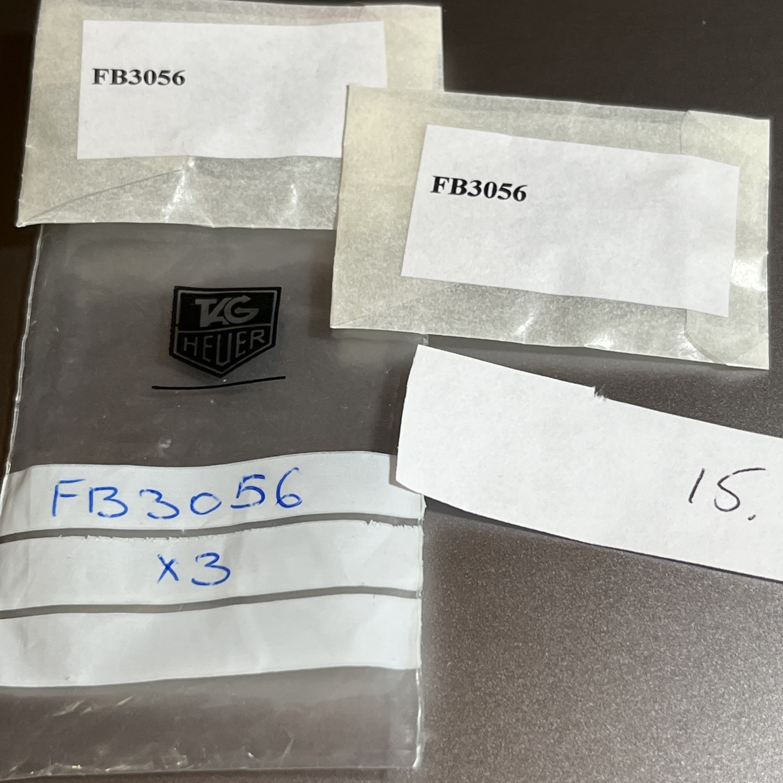 TAG Heuer Watch Bracelet (1) END PIECE Link 15 mm FB3056 Two-Tone Satin/Polish