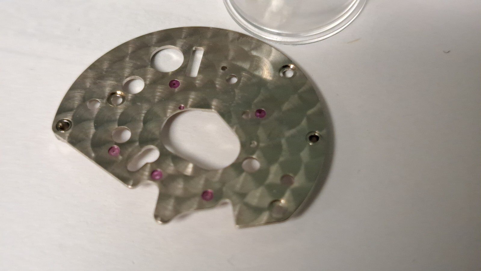 ETA 2824 2 Chrono bridge top plate and 3 screws for watch repair/parts
