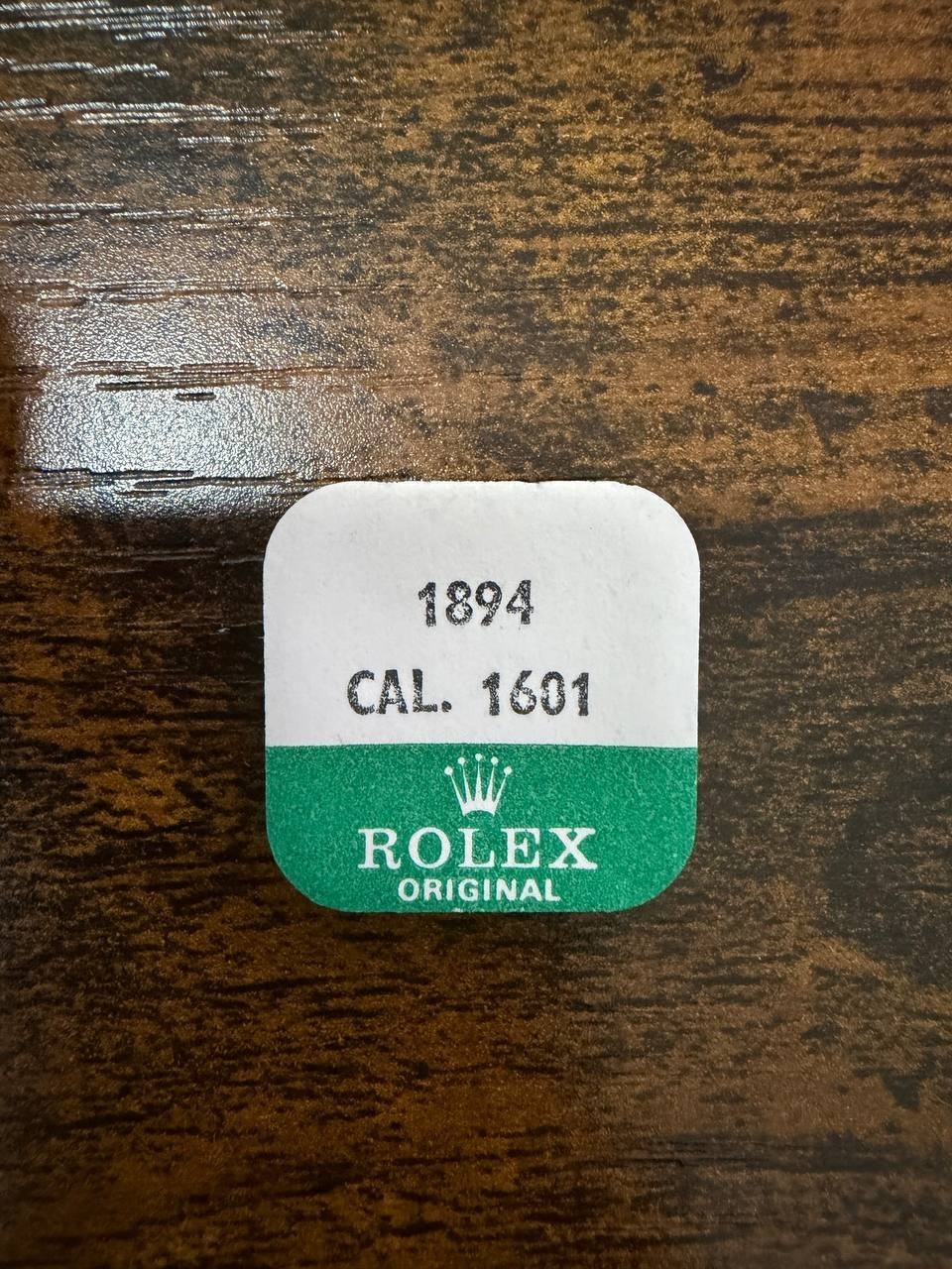 ROLEX- SET OF SCREWS -FACTORY SEALED-CAL 1601 PART 1894