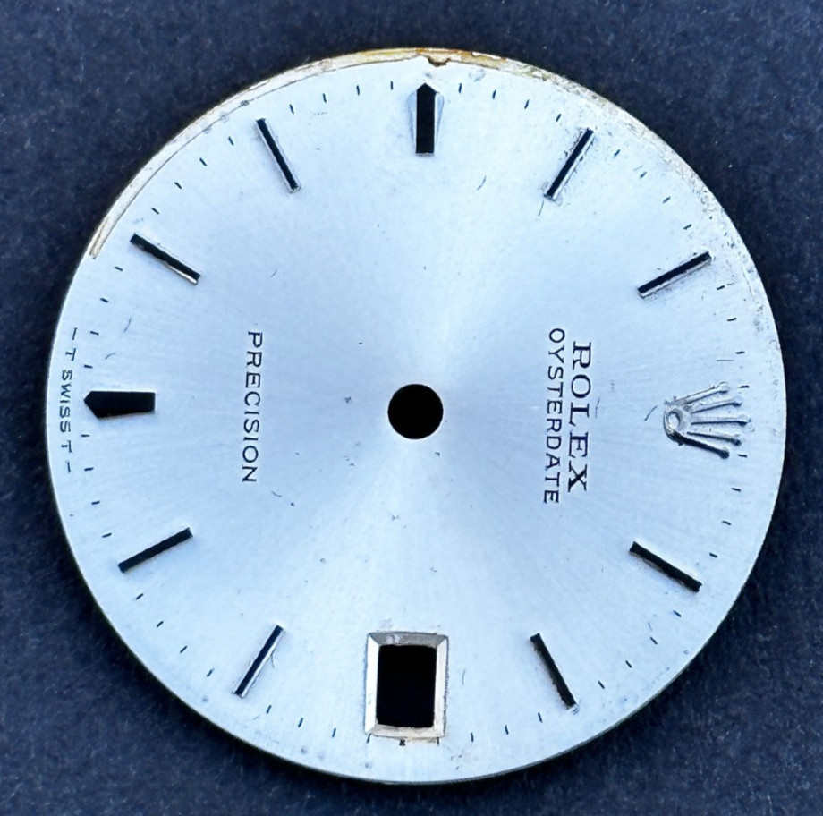 Vintage Rolex Oysterdate Precision Watch Dial For 6466