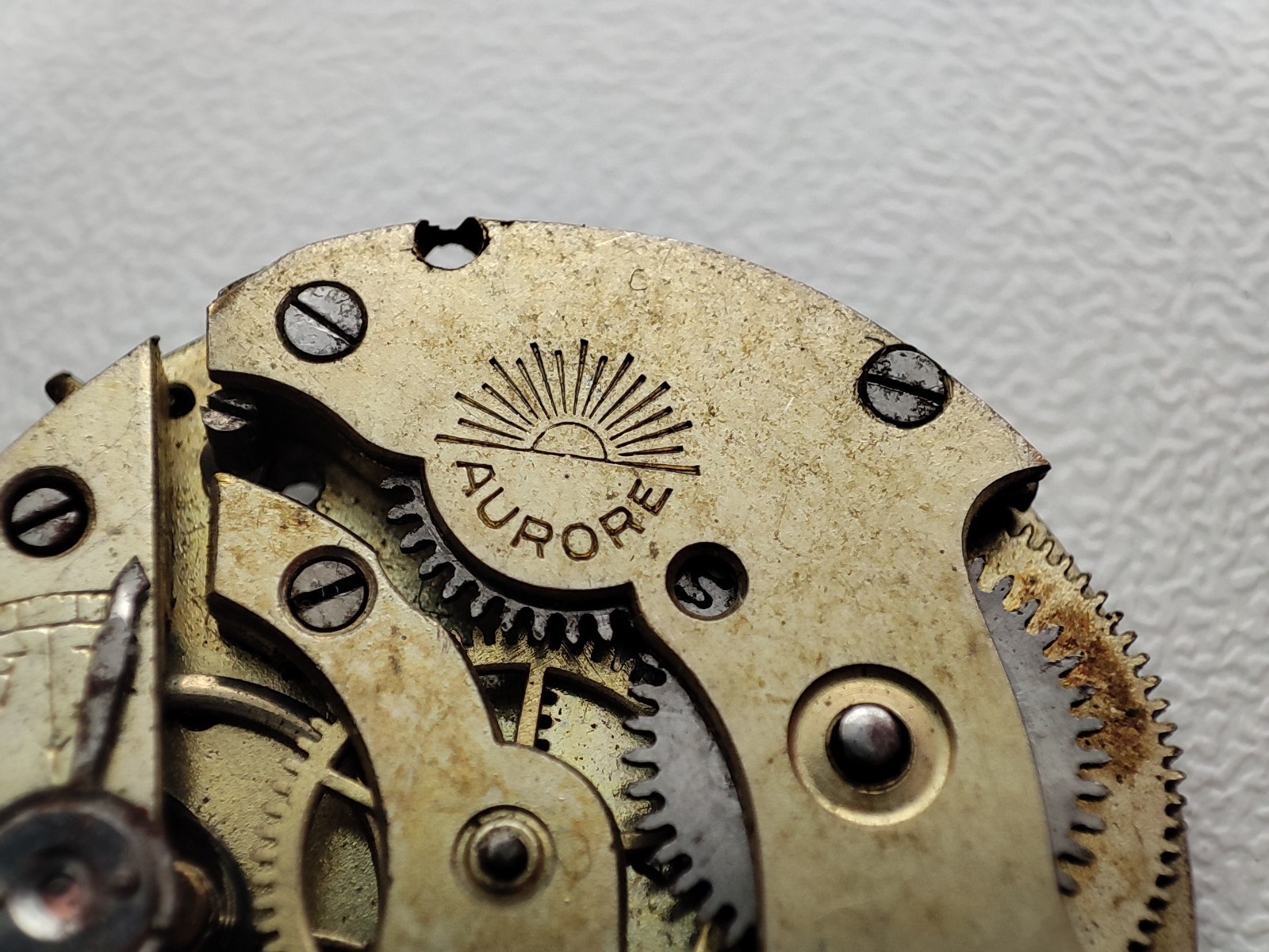 Aurore Pocket Watch movement – 26.8 mm – for parts and spares