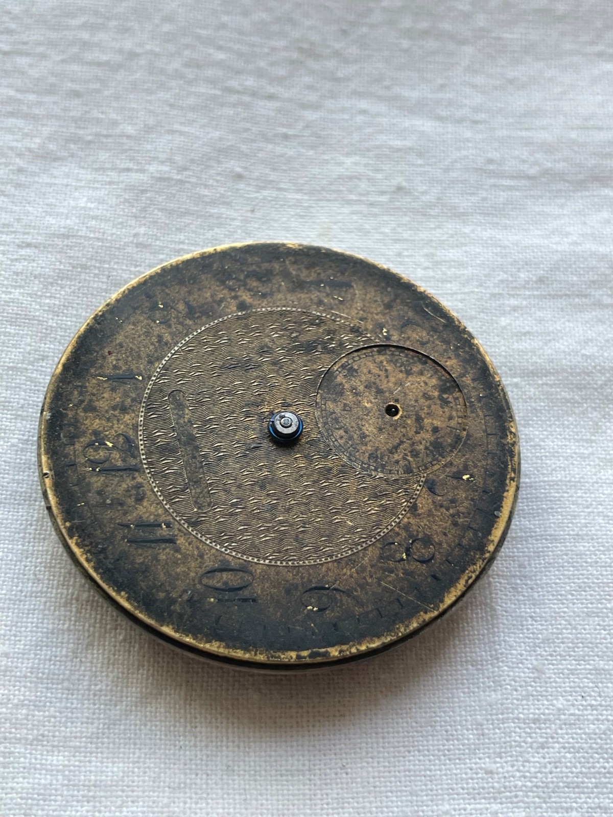 Knickerbocker 7 jewels New York – movement for pocket watch AS IS – lot0205