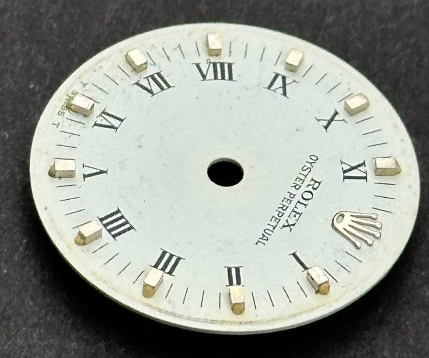 Vintage Rolex Ladies Oyster Perpetual Watch Dial For 24mm No Date
