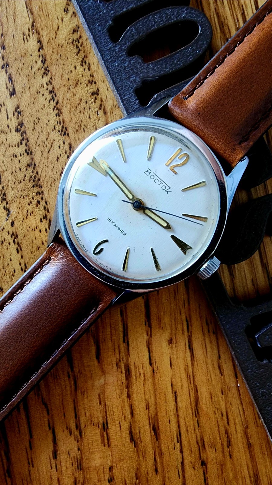 Vintage watch VOSTOK. Vostok export edition. 60s. MADE IN USSR. Soviet.