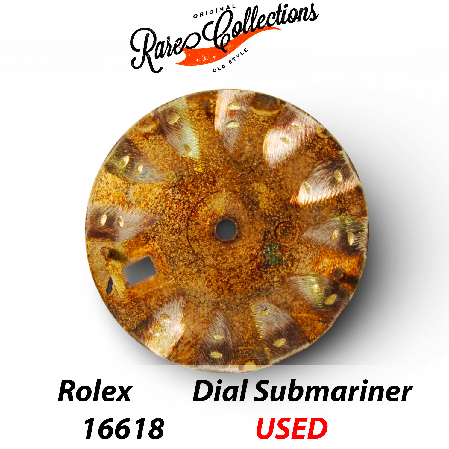 Blu Submariner Dial Rare Tritium for Rolex (cod. 16618) — Used Good Condition