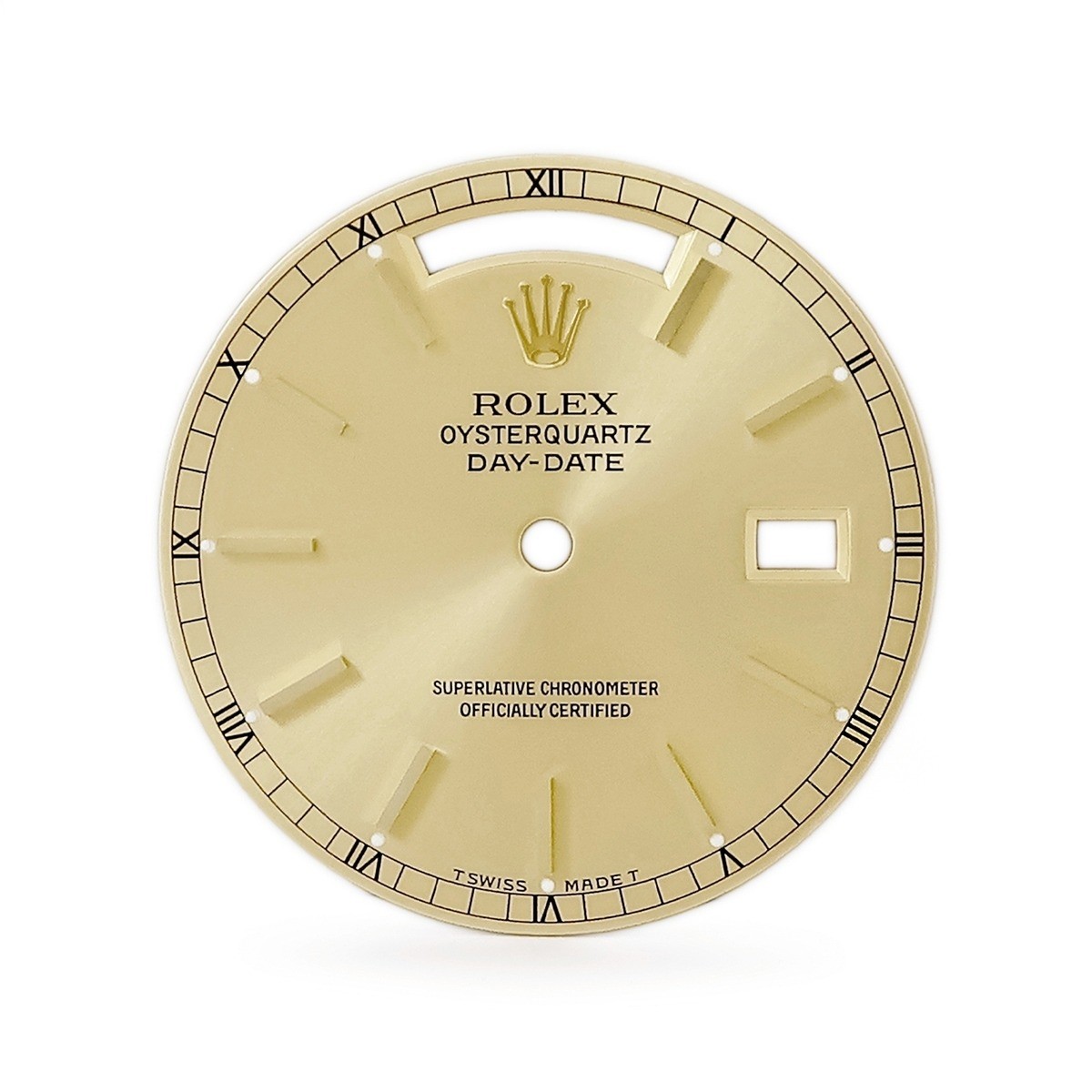ROLEX Watch parts Original factory Day Date 19018 dial Stainless Steel Ch