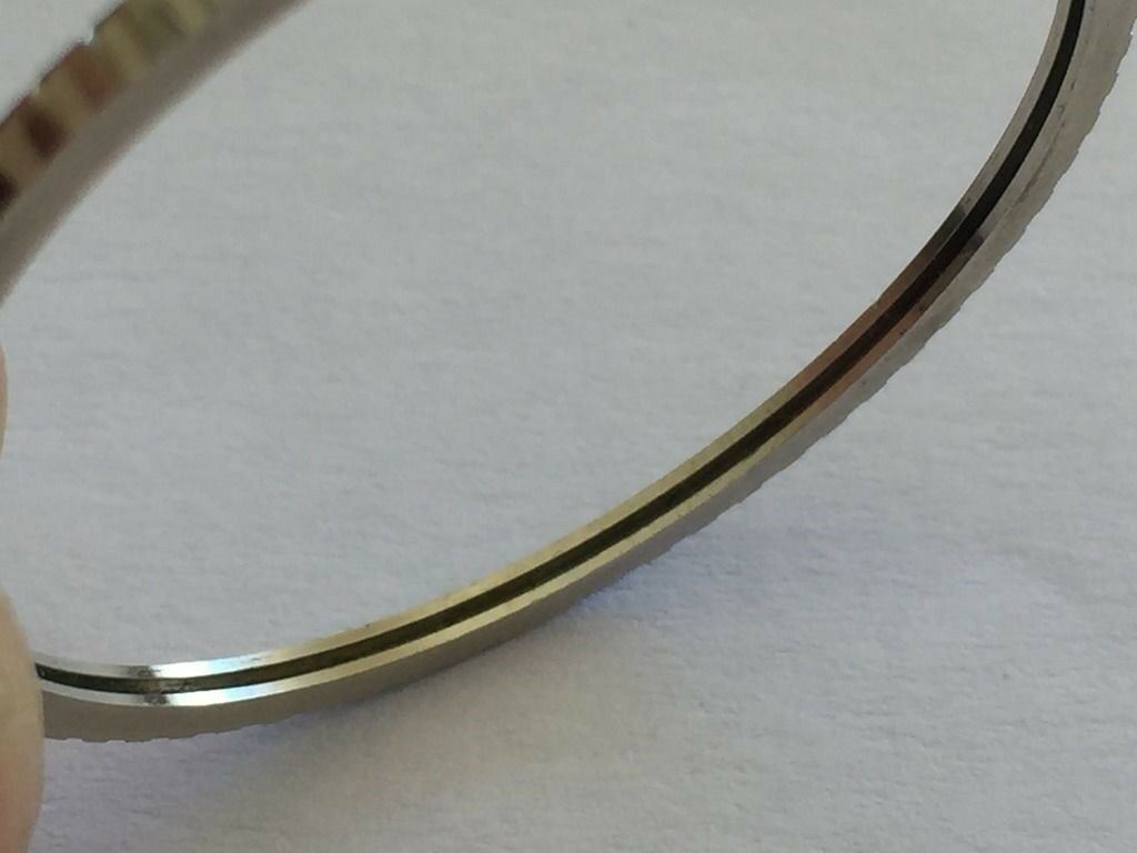 VINTAGE NOS ROLEX 6541 MILGAUSS BEZEL 100% ORIGINAL NO INSERT #I1 BOX7