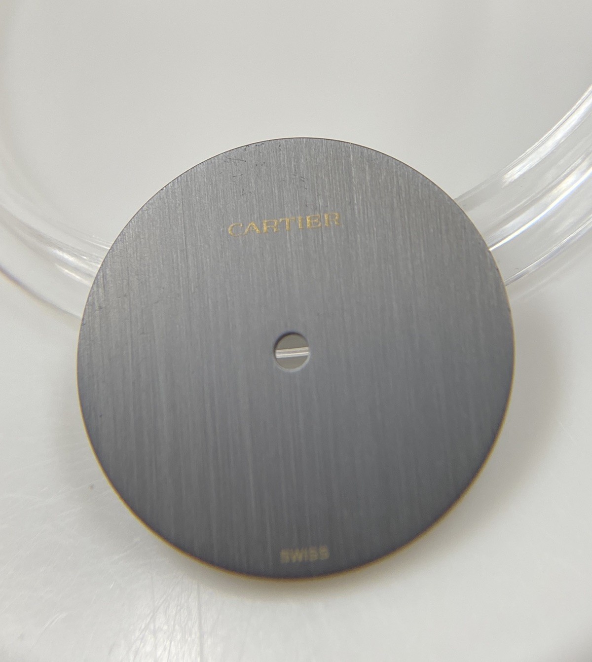 Original Cartier Santos Ronde Vendôme Ref 81913 8191 8192 Gray Ghost Ladies Dial