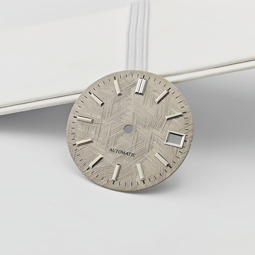 28.5mm Watch Dial Mechanical Watch Random Pattern Dial for NH35/NH36 Movement