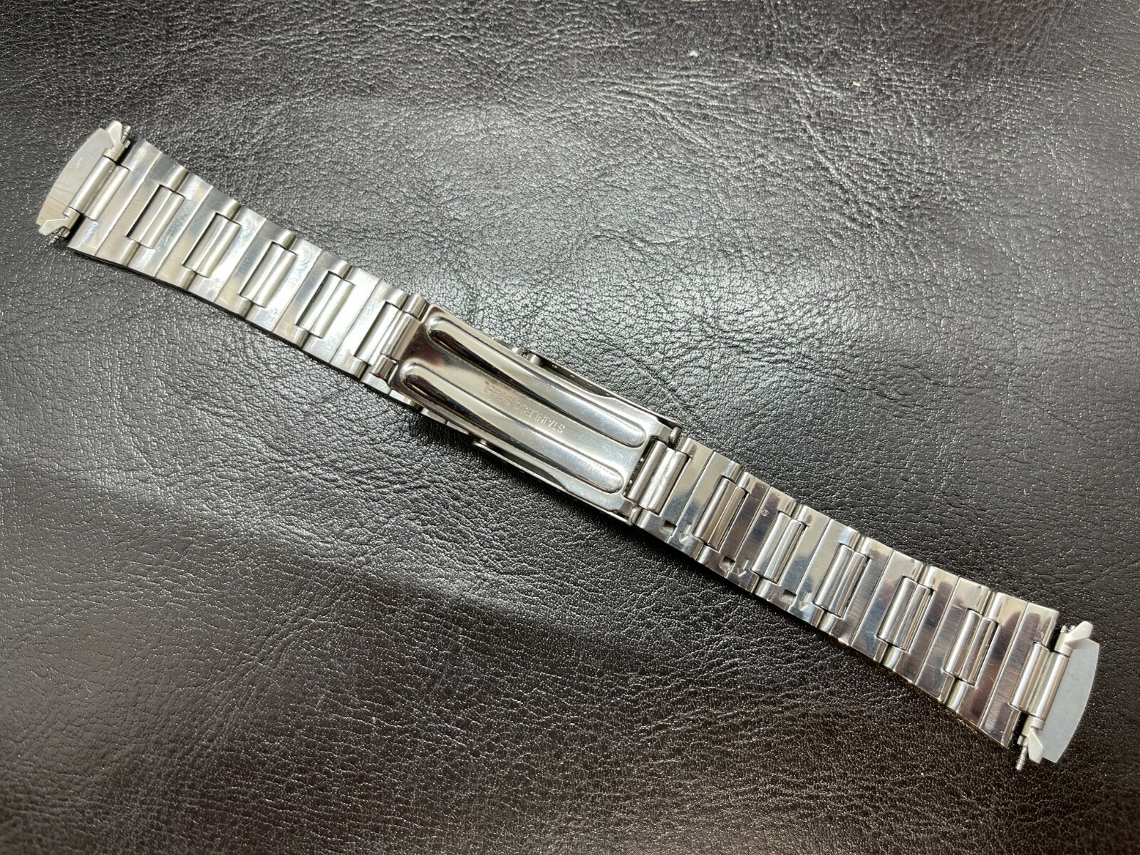 Bracelet & End Links for SEIKO 6139-6005 6139-6002 6139-6007 6139-6009 19mm A2