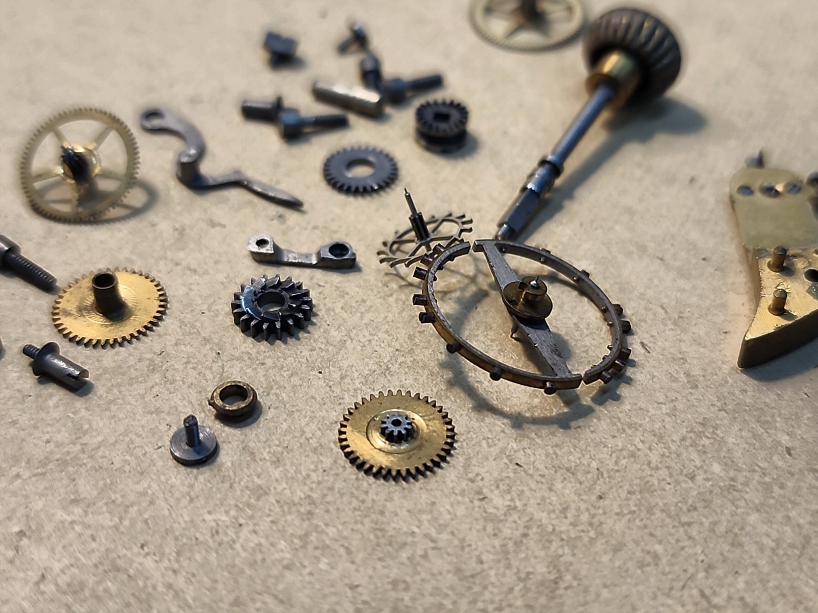 Lot Of Mixed Pocket Watch/Wristwatch Loose Parts