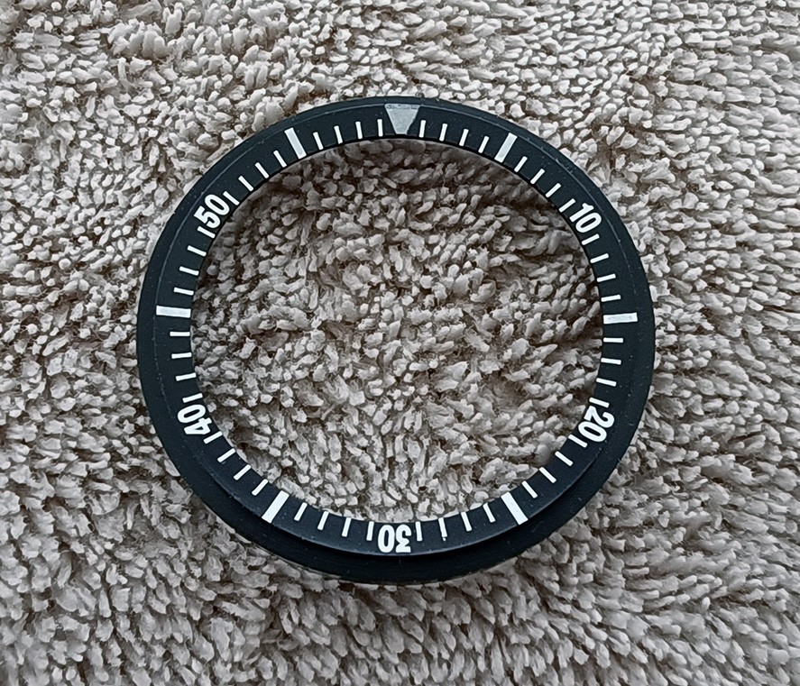 NOS GENUINE ROTATING DIAL RING FOR SEIKO 5 SPORTS 6119-6023 PARTS NO. 86029861