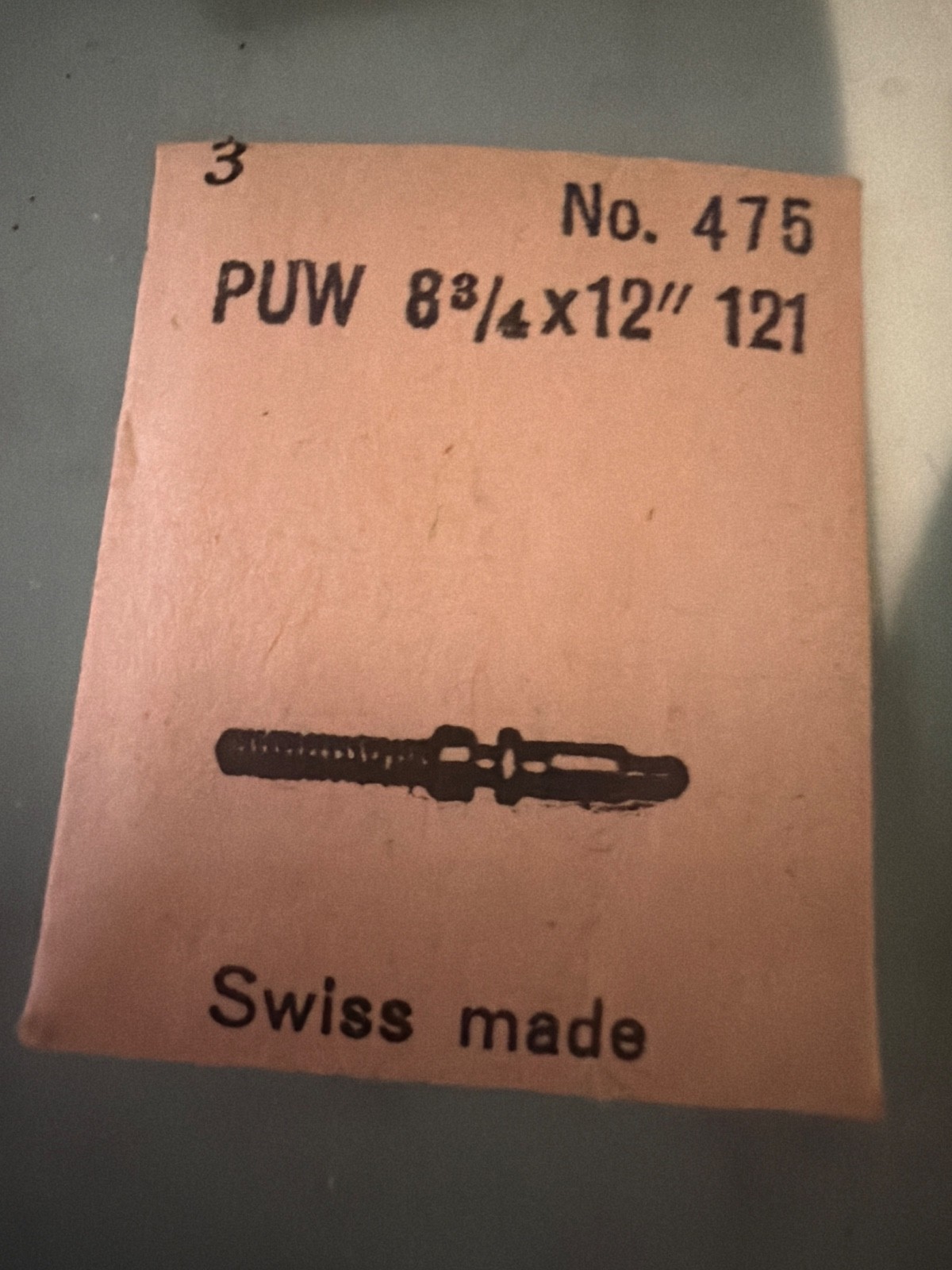 Winding Stem Various Calibers NOS (1) Stem OMEGA – PUW – VALJOUX – PESEUX – MIDO